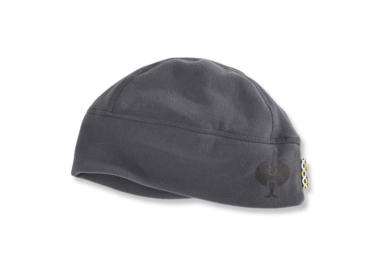 Accessories: e.s. FIBERTWIN® microfleece hat + graphite