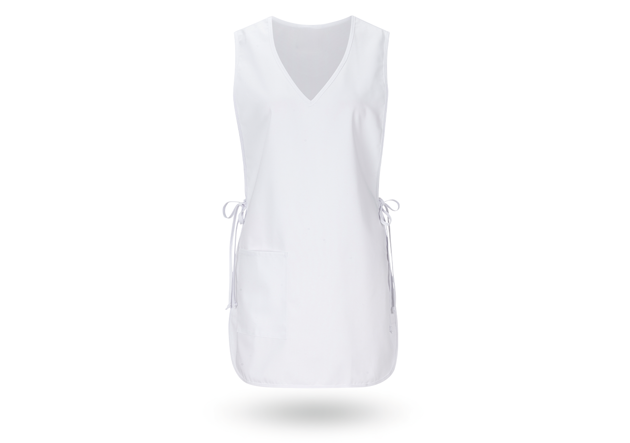 Aprons: Tabard Julia + white