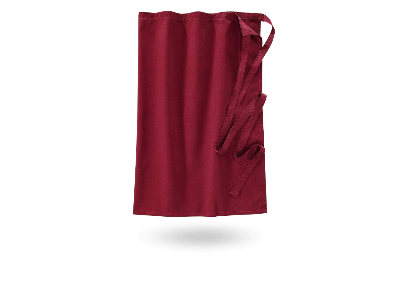 Aprons: Mid-Length Apron + bordeaux