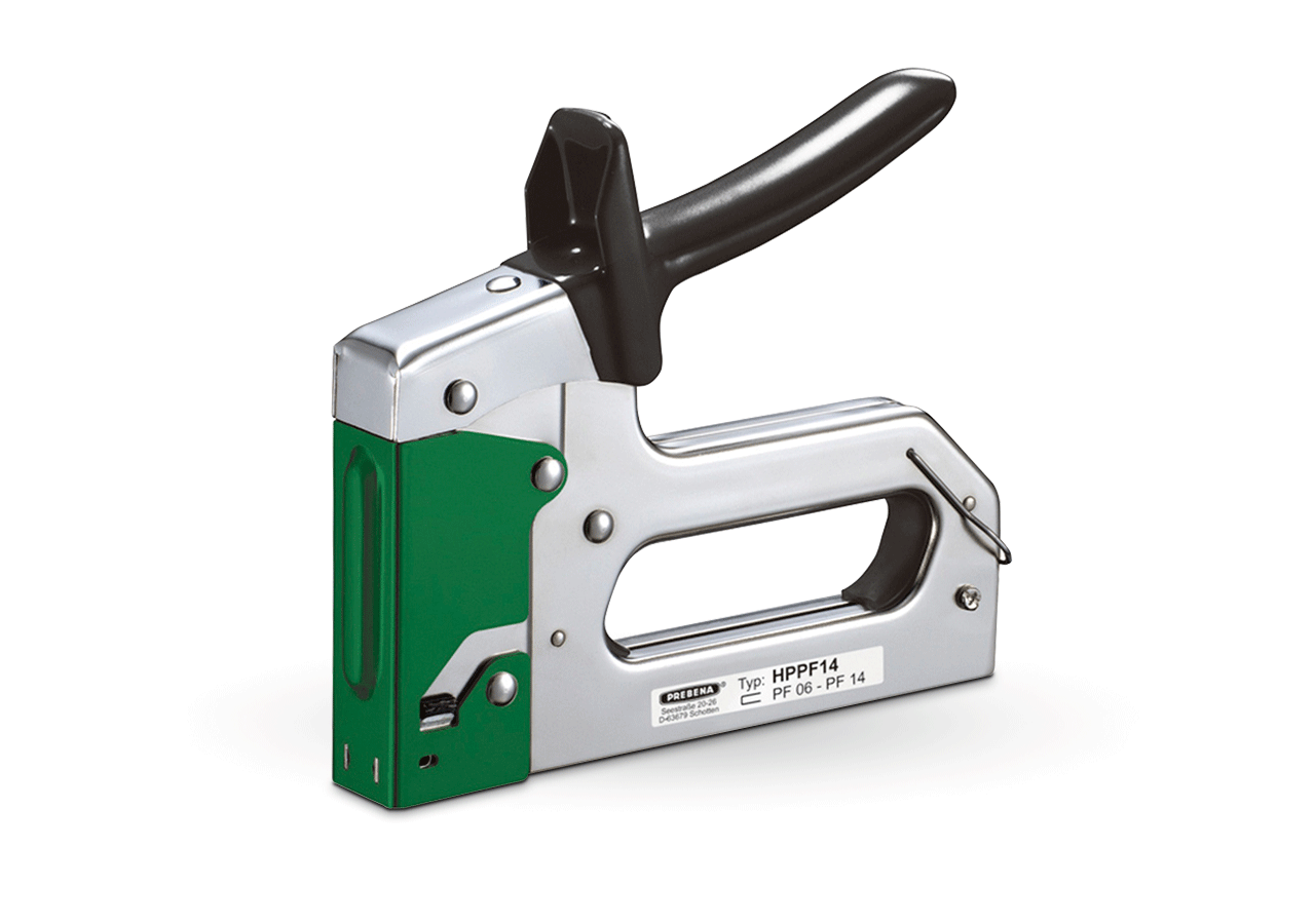Tacking tools: Prebena Staple gun PF 14