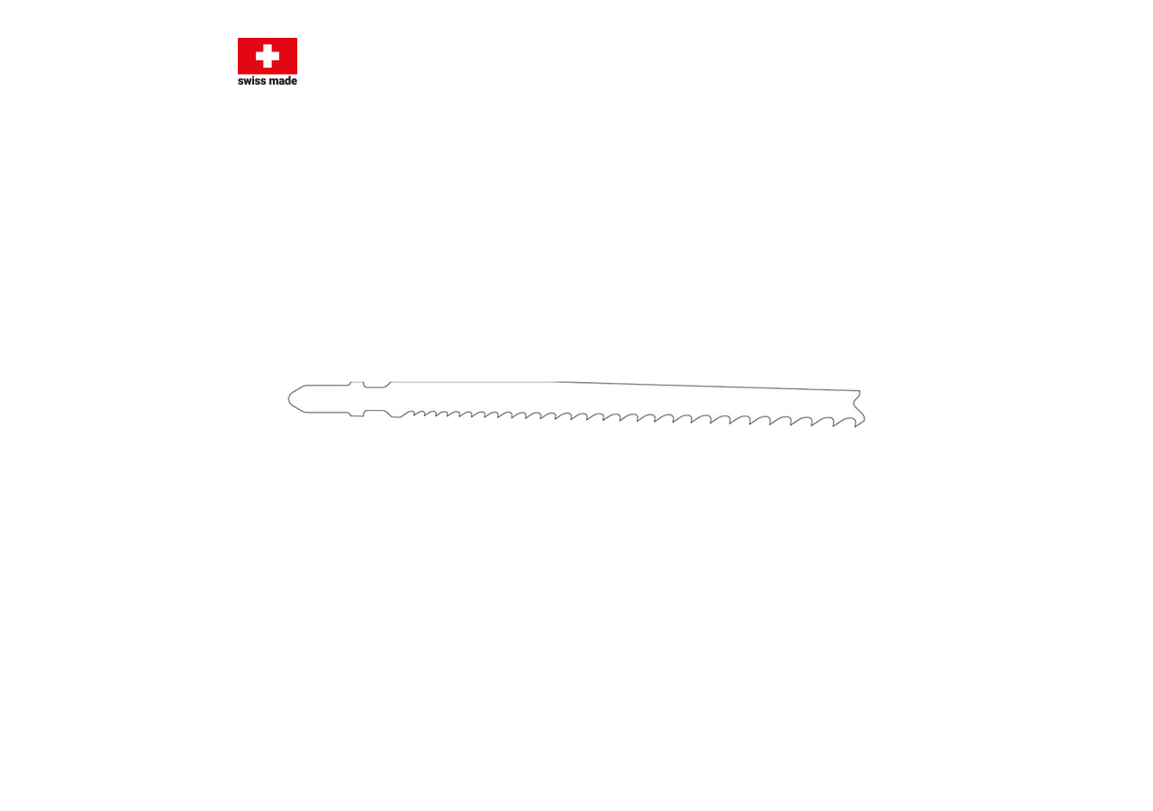 Sawing: Jigsaw blades for wood/plastic processing