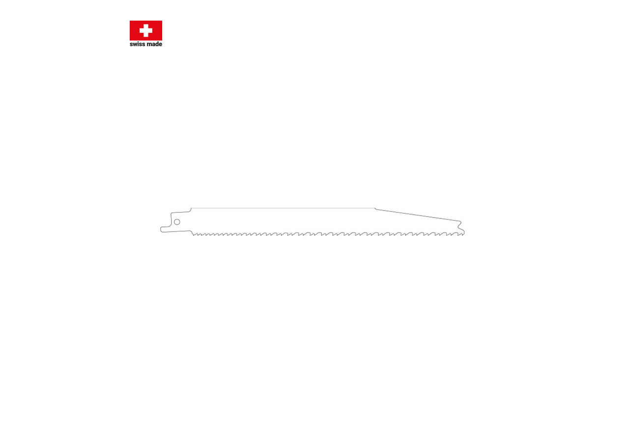 Sågar: Sabelsågblad för trä-/plastbearbetning