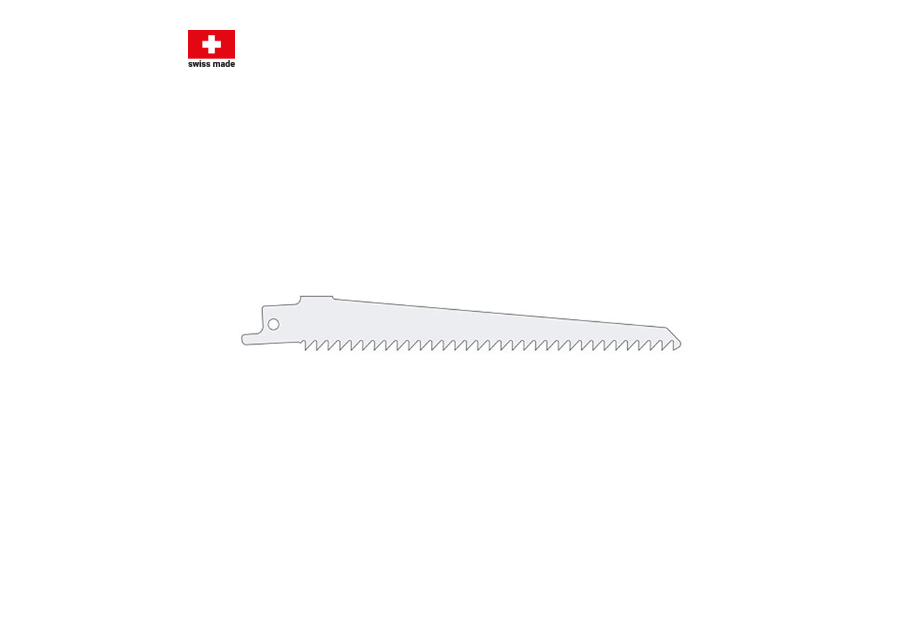 Sågar: Sabelsågblad för trä-/plastbearbetning