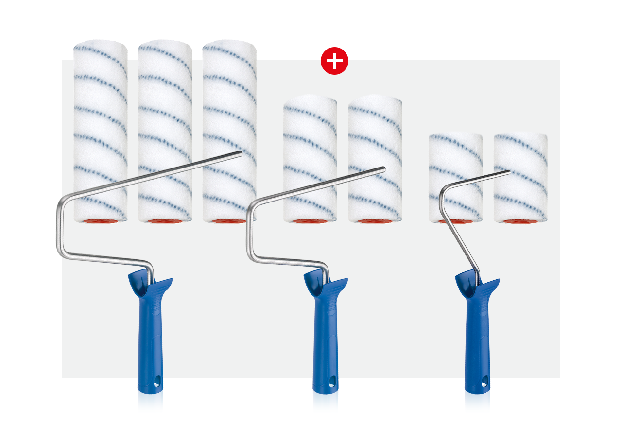 Verktyg: Polyamidvalsar allround set
