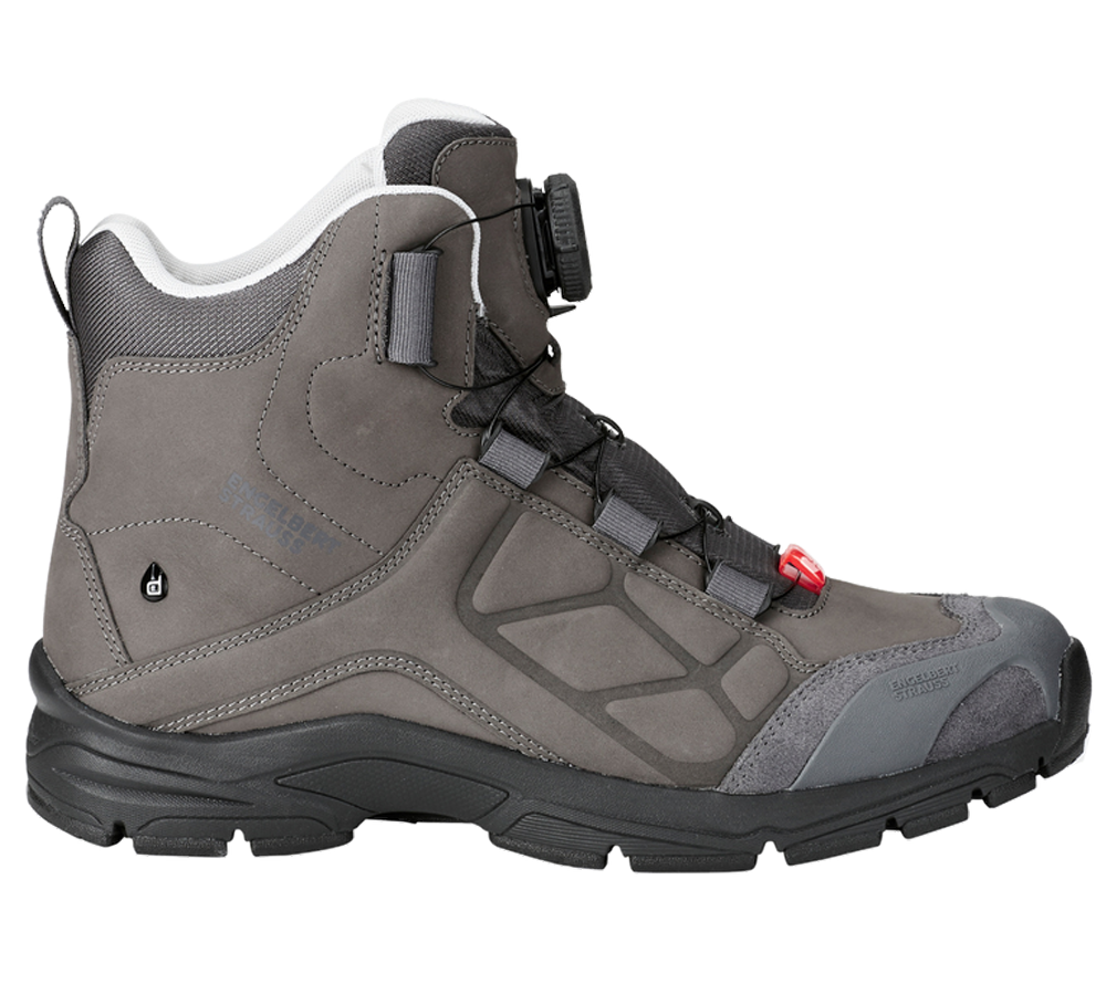 O2: e.s. O2 Work shoes Tethys mid + anthracite