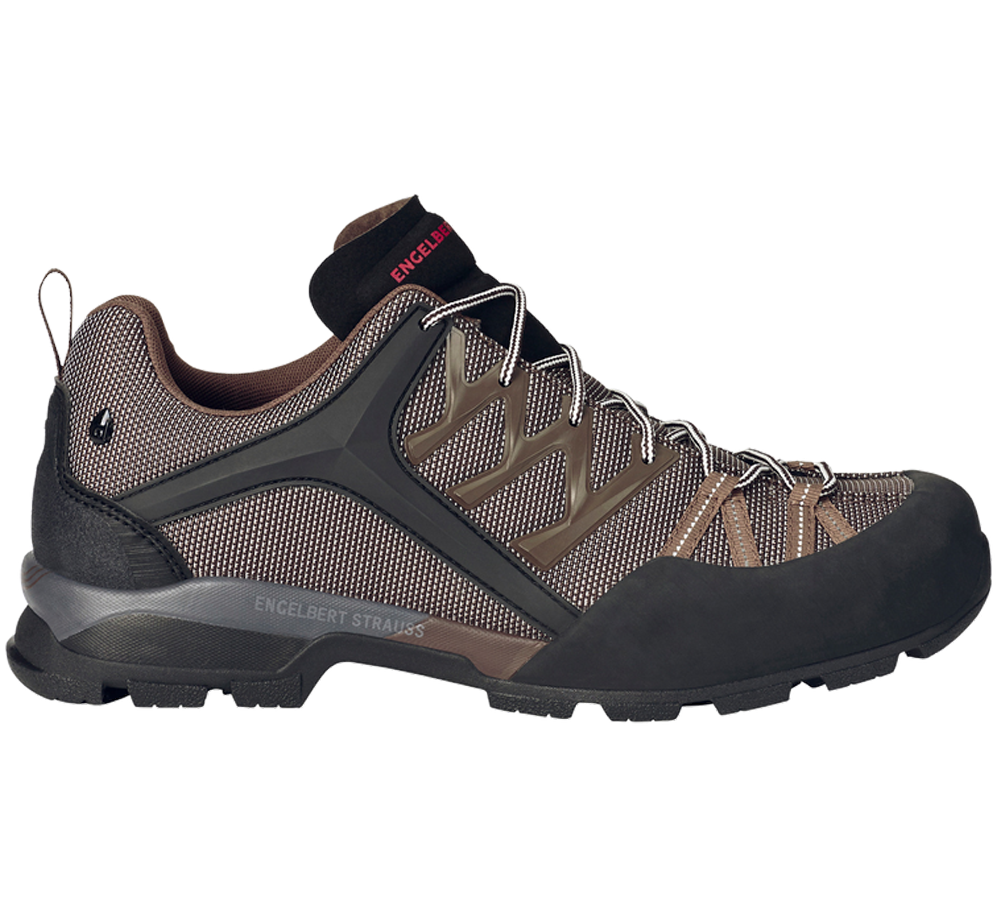 O2: e.s. O2 Work shoes Setebos low + black/chestnut/hazelnut