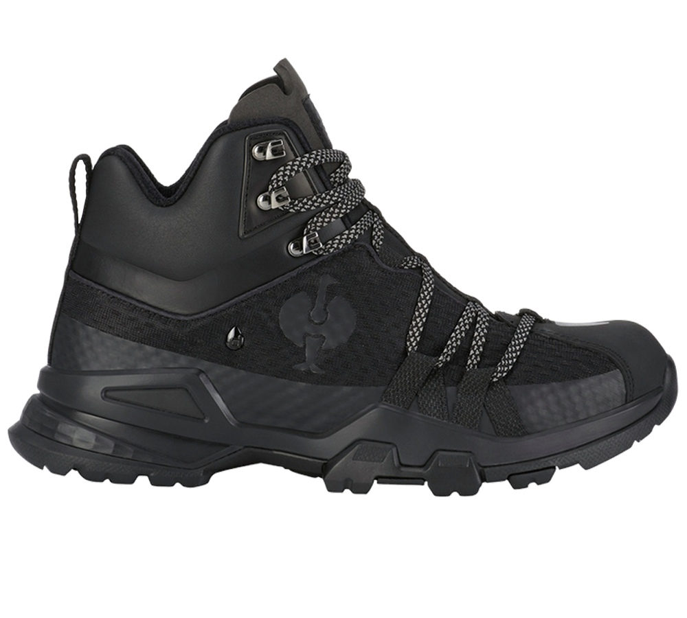 O2: O2 Work shoes e.s. Kobuk mid + black