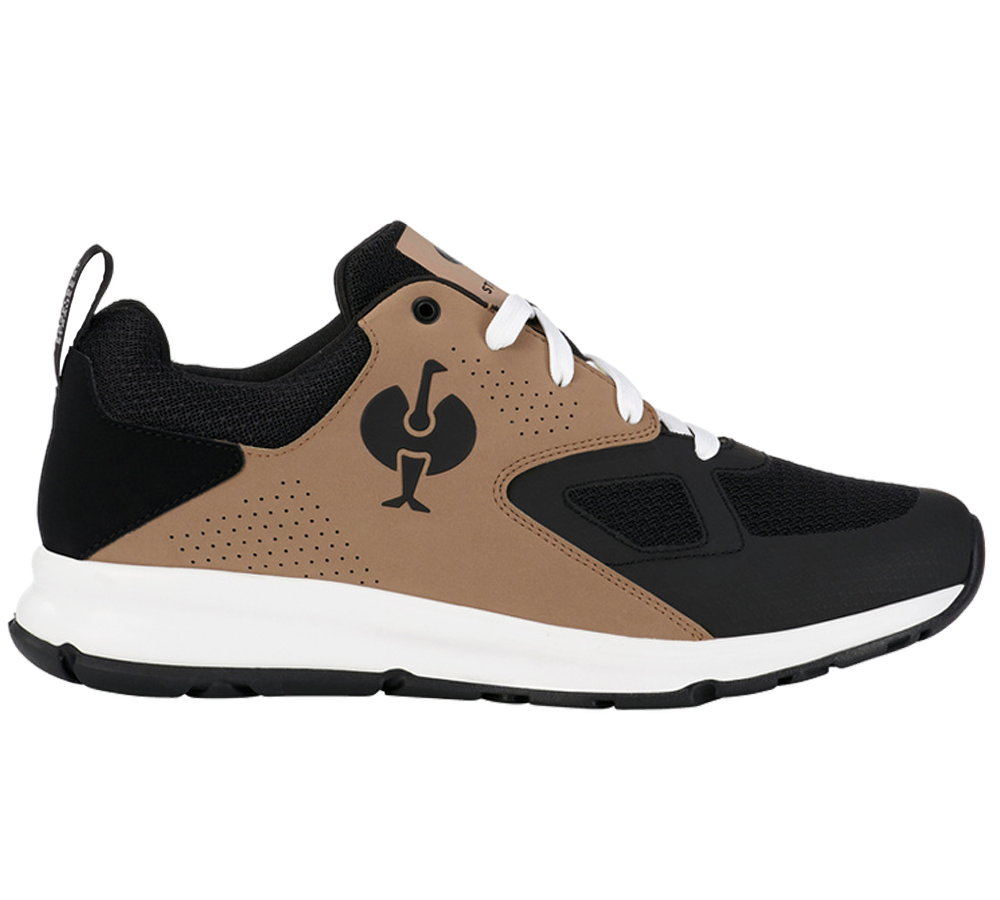 O1: O1 Work shoes e.s. Horen II + oxidblack/chamoisbrown