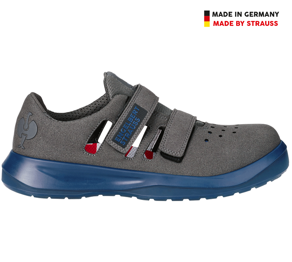 S1P	: S1P Safety sandals e.s. Banco + anthracite/alkaliblue