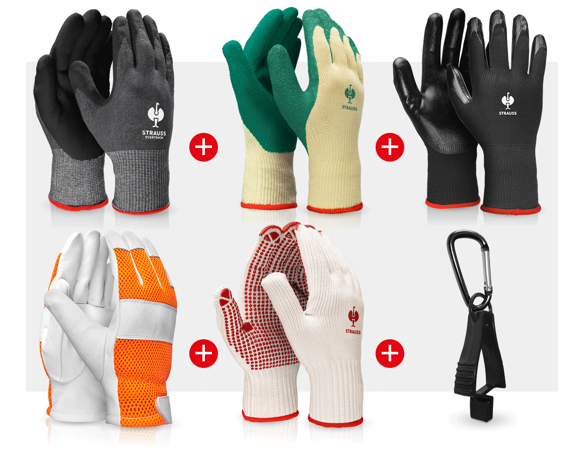 Personal Protection: Professional glove set forest & garden