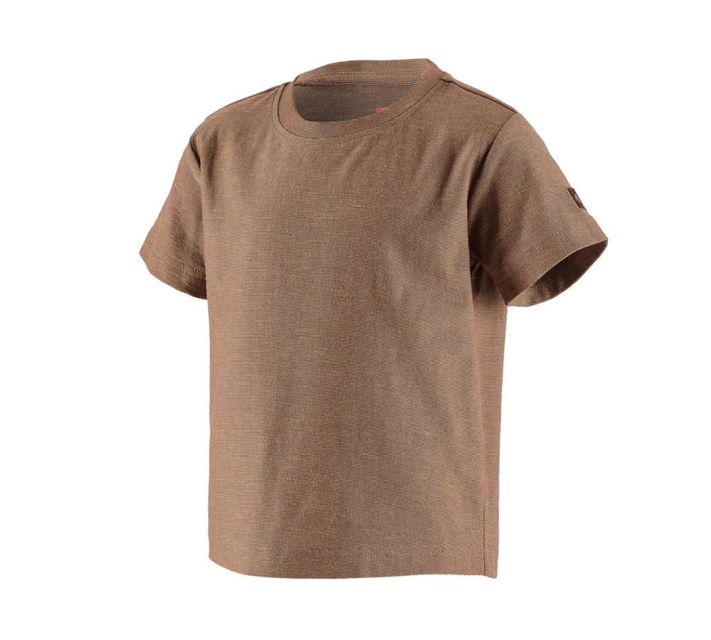 Överdelar: T-Shirt e.s.vintage, barn + sepia melange
