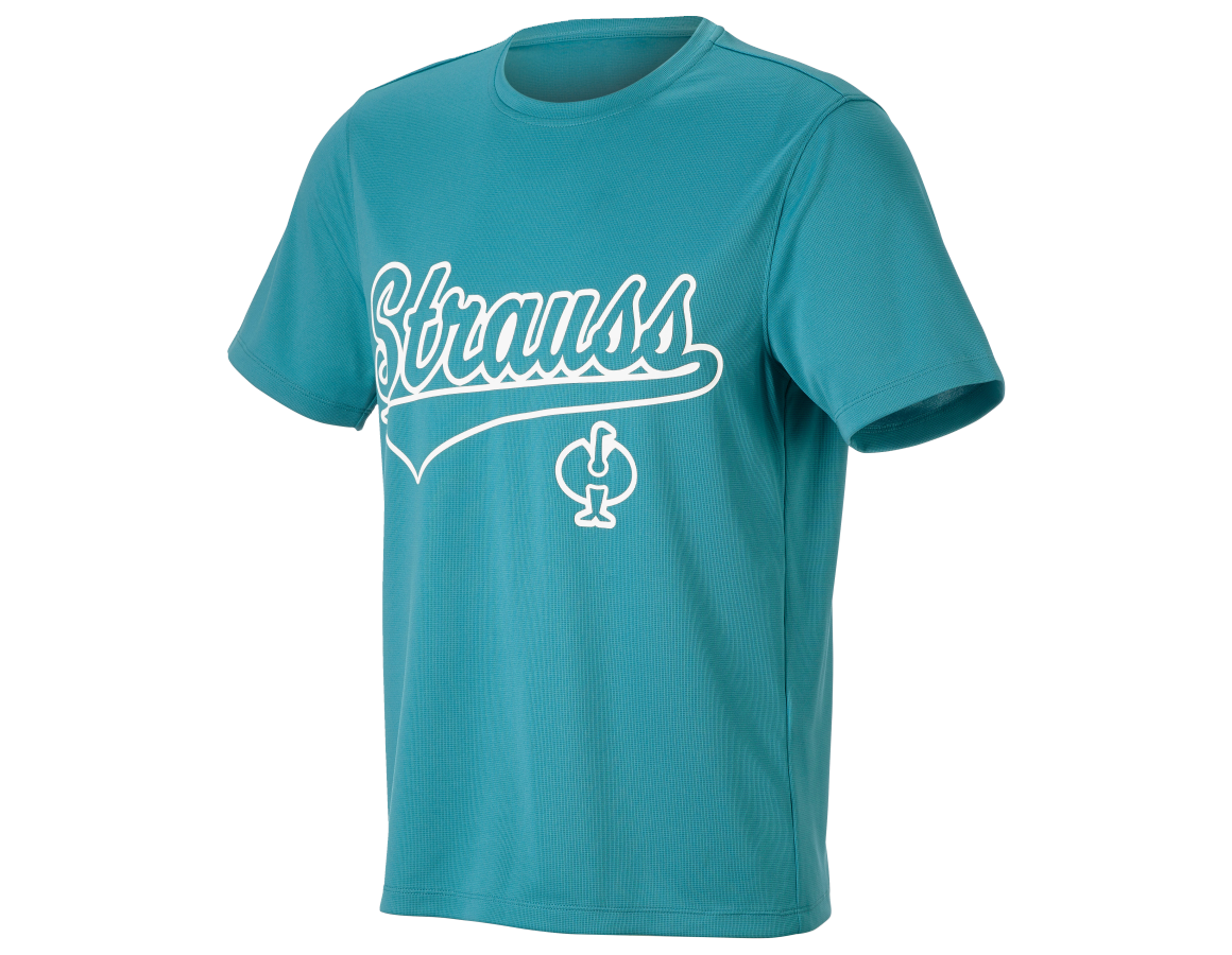 Överdelar: e.s. funktions-t-shirt Strauss + ocean