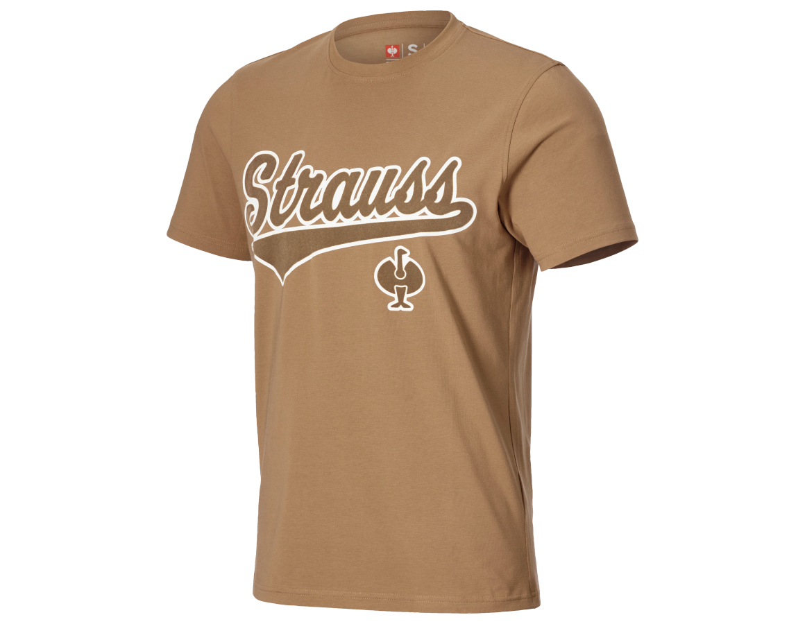 Överdelar: T-Shirt e.s.e:pic + mandelbrun