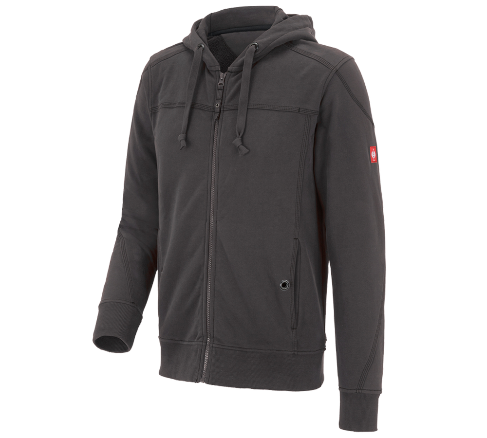 Shirts, Pullover & more: Hooded jacket cotton e.s.roughtough + titanium