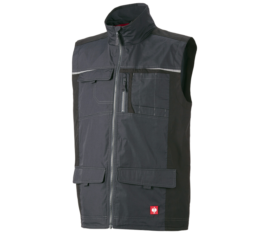 Work Body Warmer: e.s. City bodywarmer + grey/black