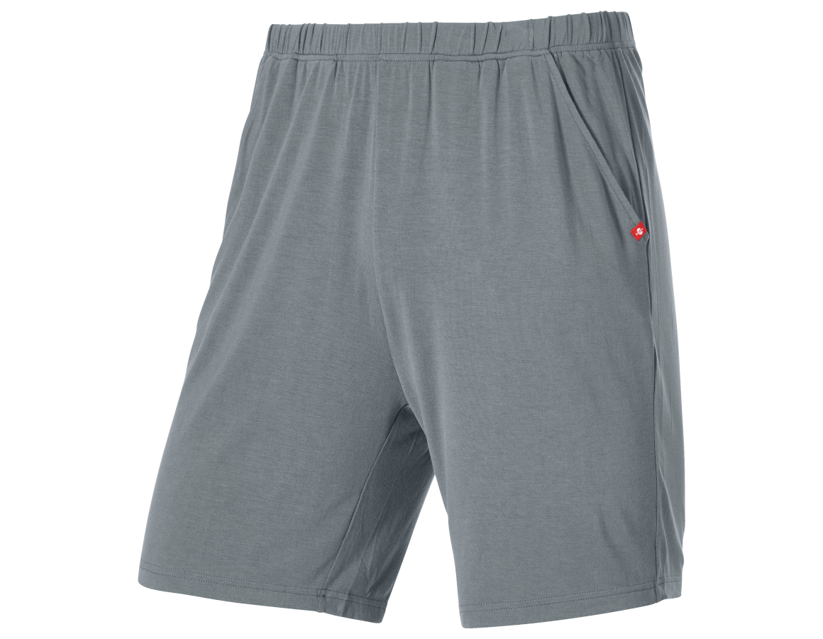 Work- & Safetywear: e.s. Modal pyjama shorts + nordicgrey