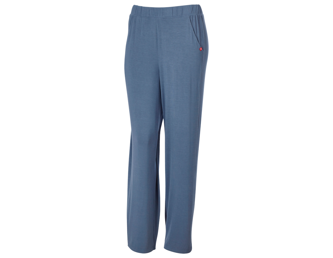Accessories: e.s. Modal pyjamas trousers, ladies' + nordicblue
