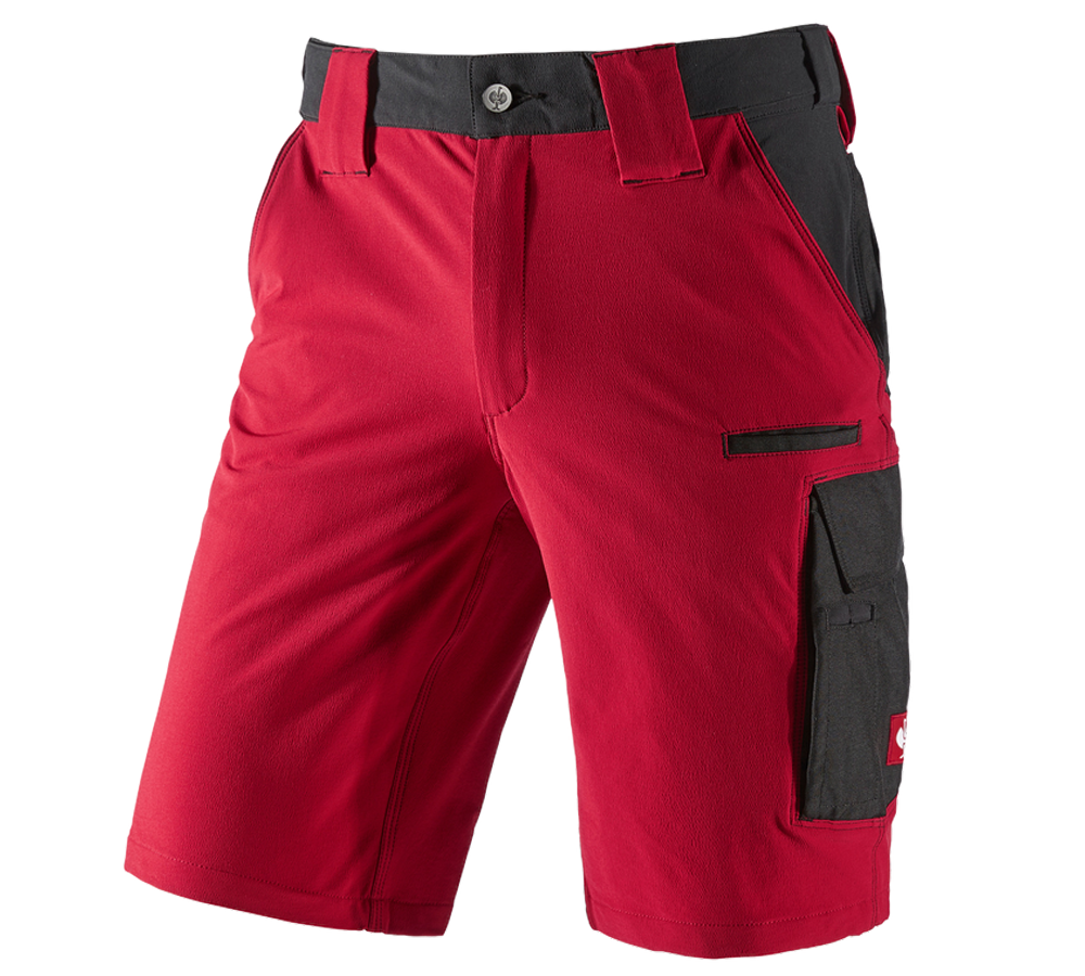 Topics: Functional short e.s.dynashield + fiery red/black