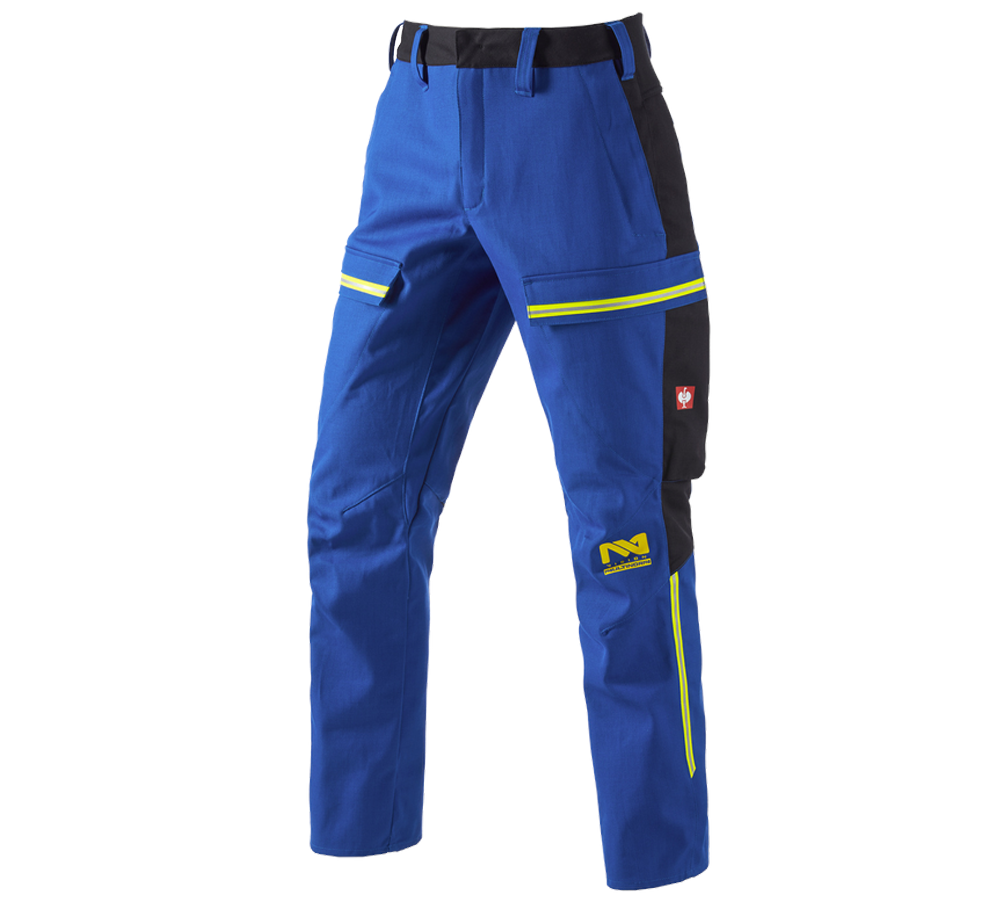 Topics: Trousers e.s.vision multinorm + royalblue/black