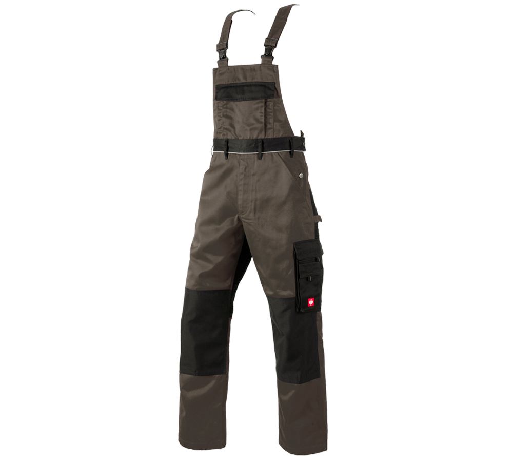 Work Trousers: Bib & Brace e.s.image + olive/black