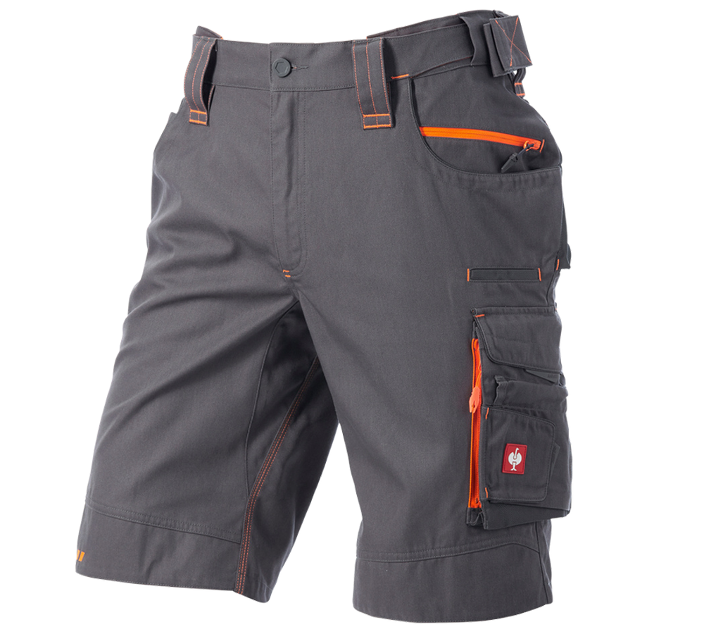 Kläder: Shorts e.s.motion 2020 + antracit/varselorange