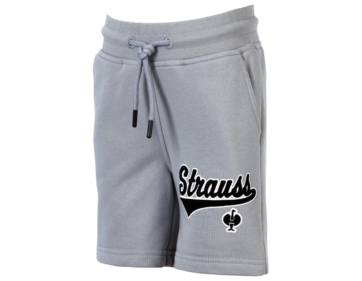 Accessoarer: Sweatshort e.s.e:pic, barn + platina/svart