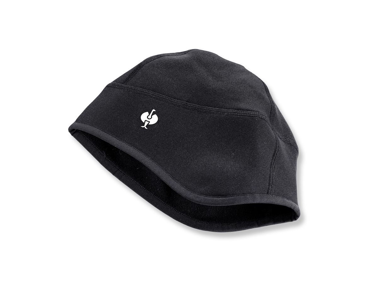 Accessories: e.s. FIBERTWIN® thermo stretch cap + black