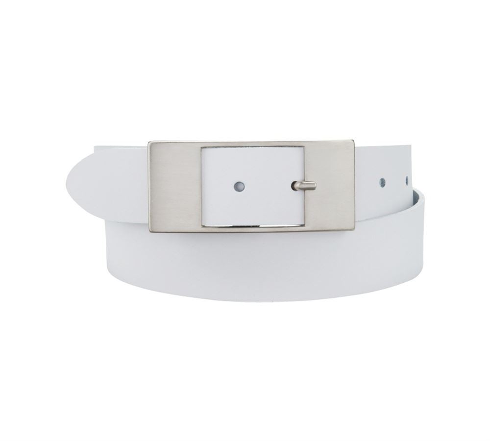 Accessories: Women's Leatherbelt + white