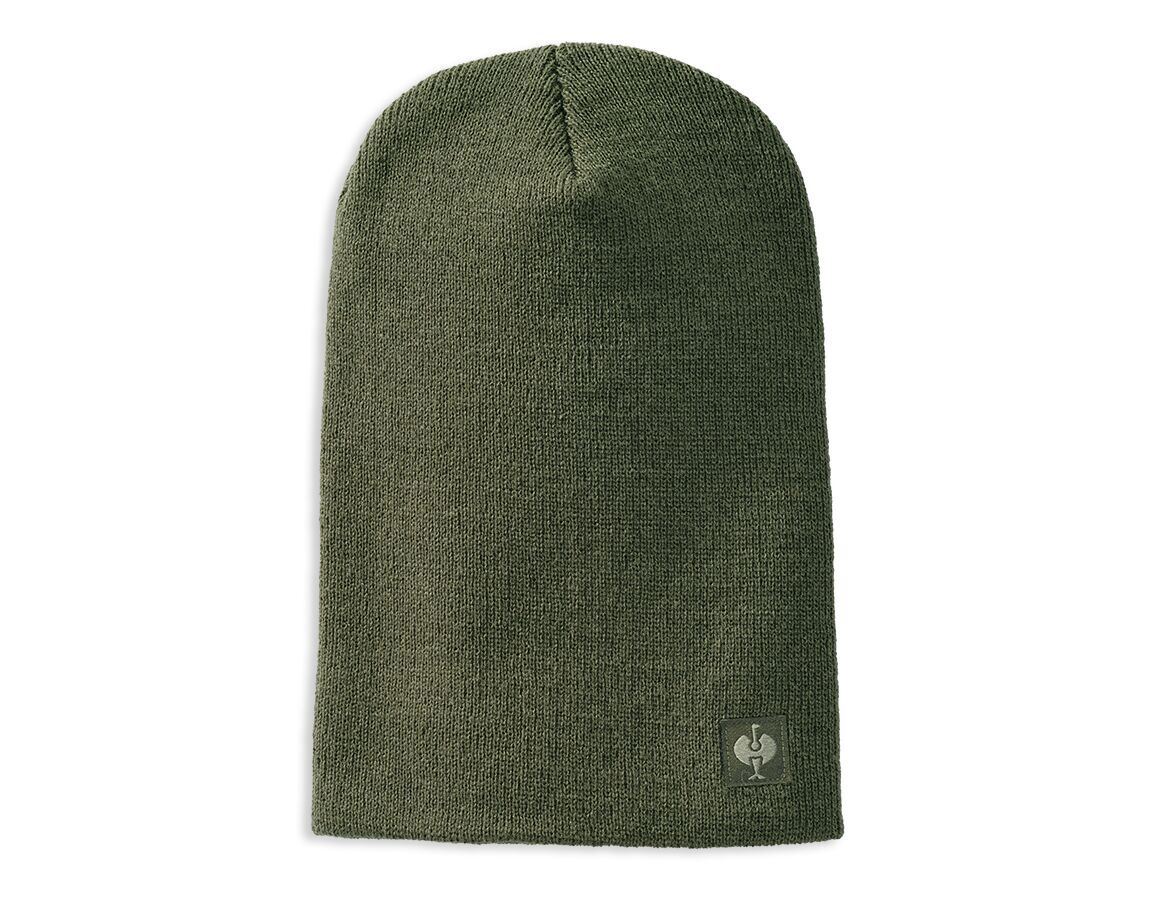 Accessories: Knitted cap e.s.motion ten,  children's + disguisegreen