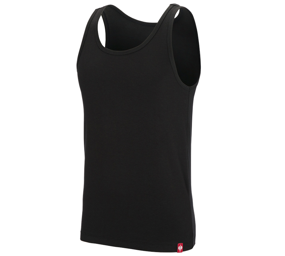 Underwear | Functional Underwear: e.s. Modal Athletic-shirt + black