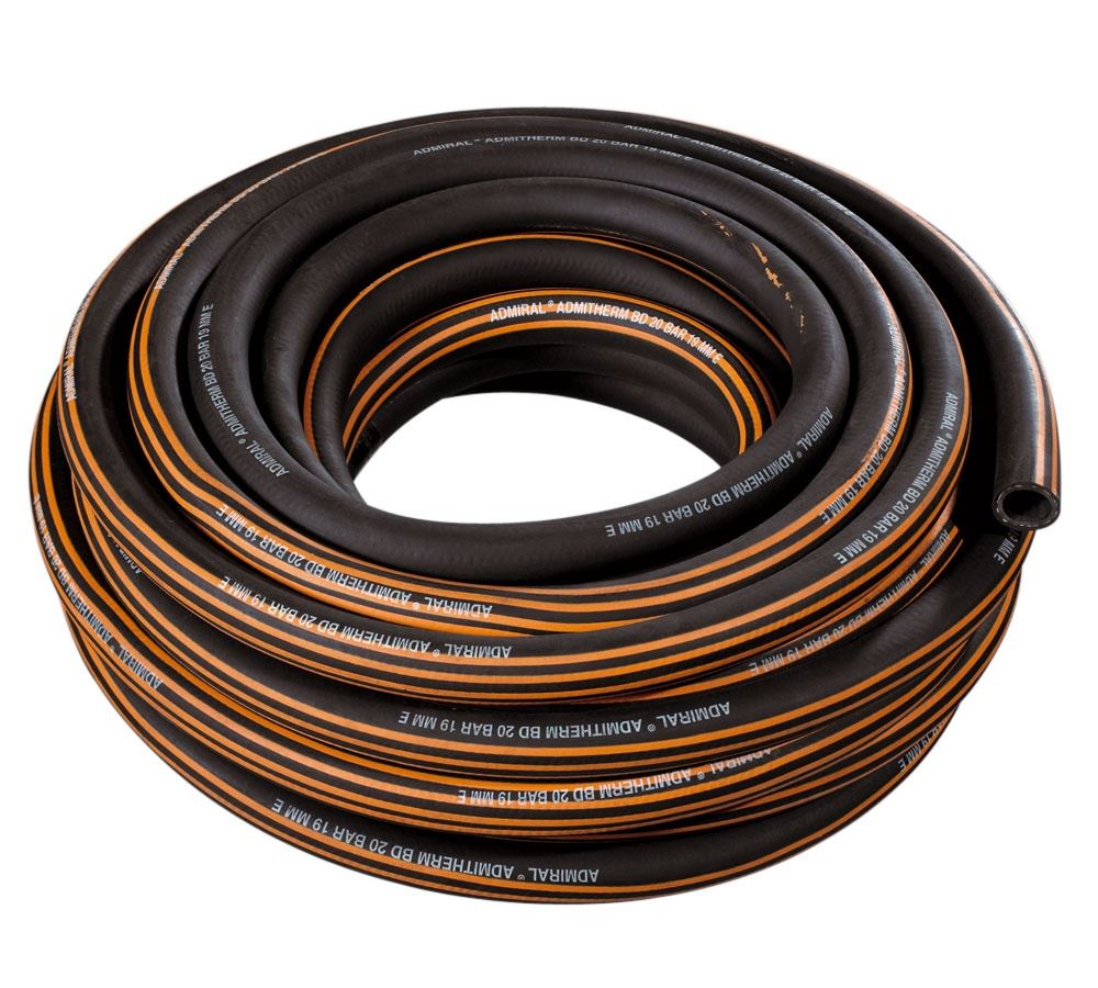 Hoses: EPDM water hose 5-layer, 60 bar