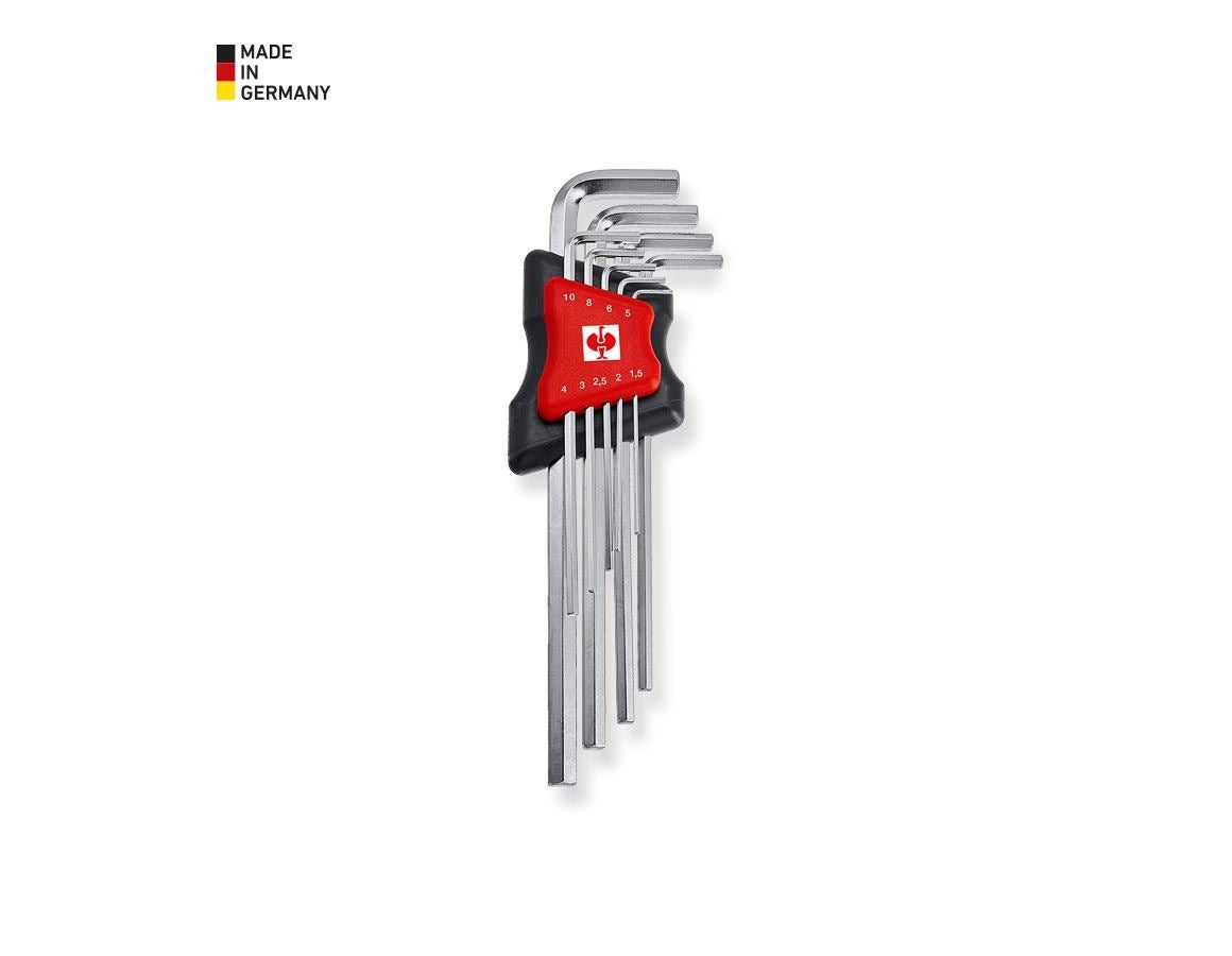 Screwdrivers: e.s. 2‐K angled wrench set, long