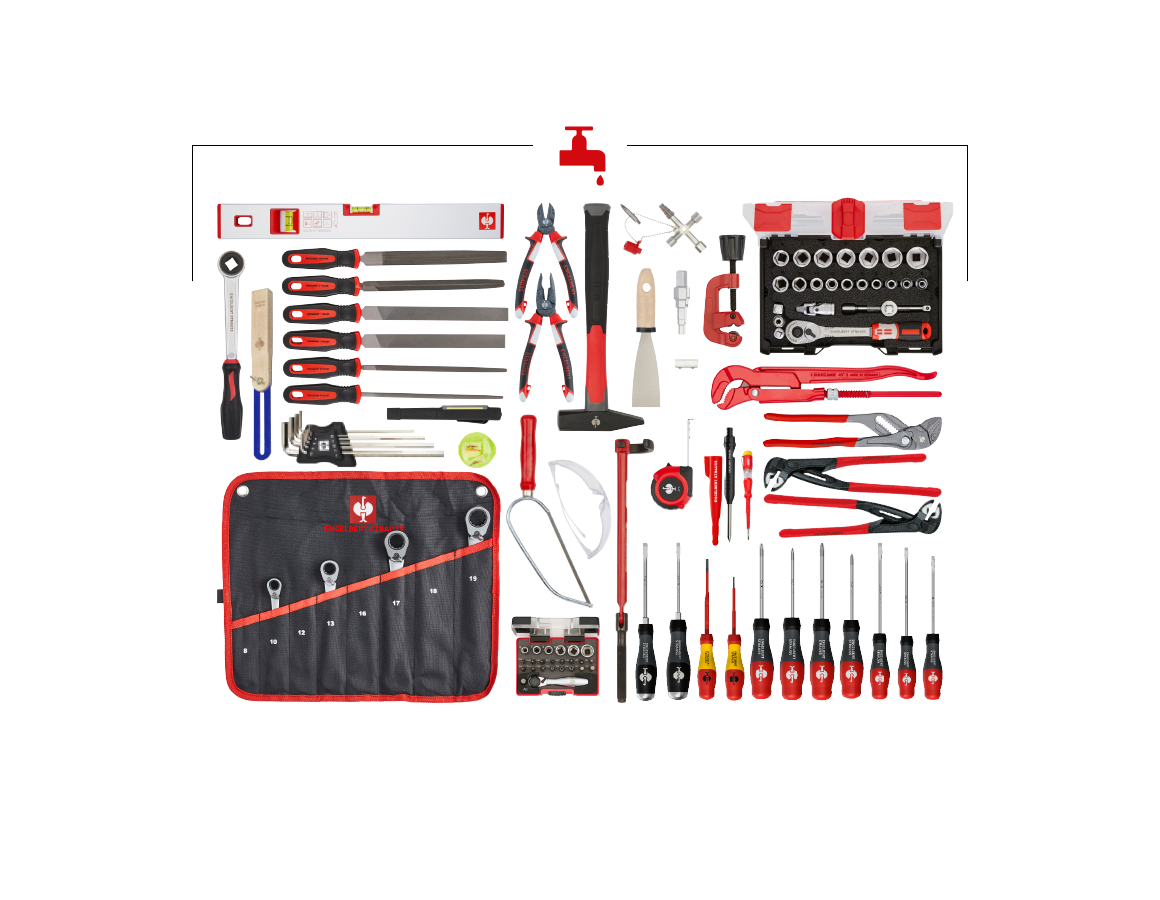 Tool Cases: Tool set sanitary