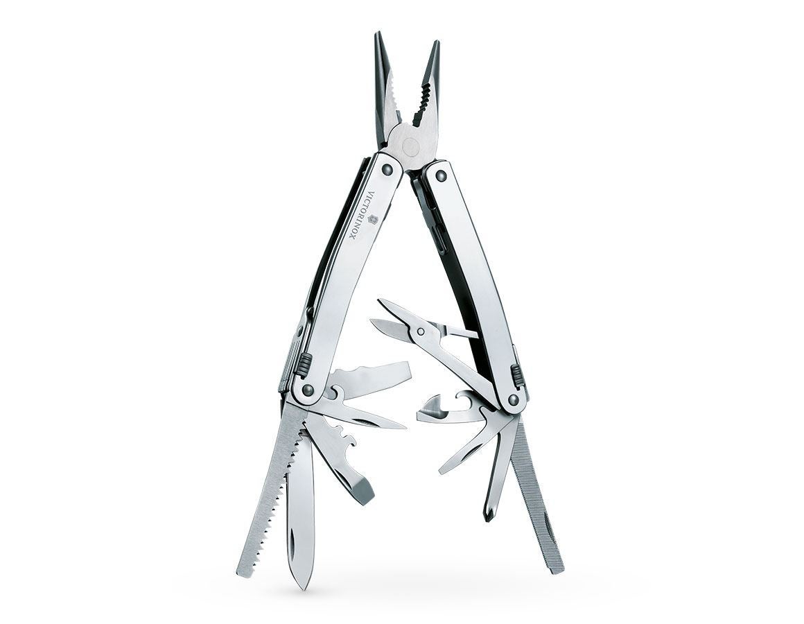 Knivar: Victorinox SwissTool Spirit X, 3.0224.L, läderetui