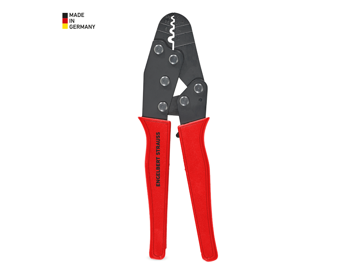 Tongs: e.s. Crimp lever pliers for uninsulated cable lugs