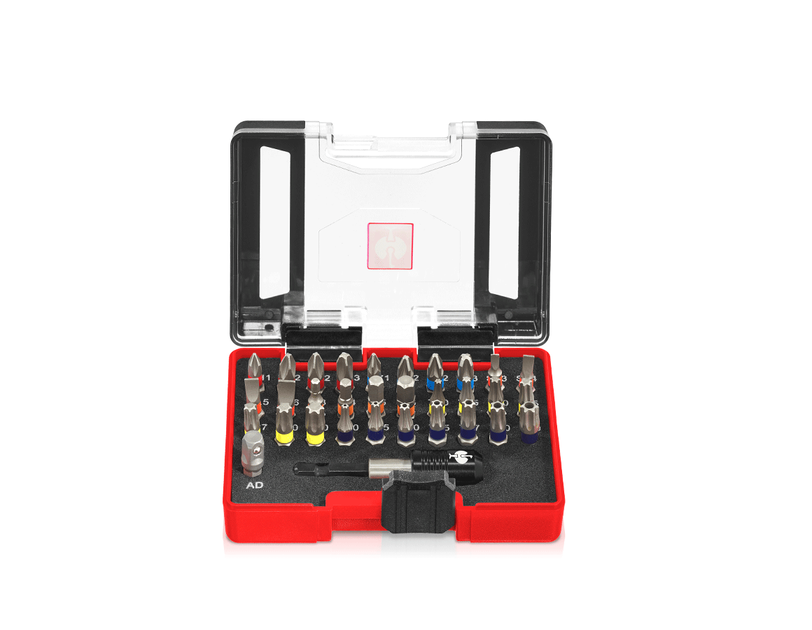 Bits: e.s. Bit box Color, 32-part