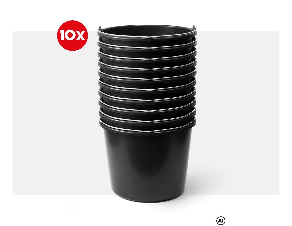 Månadens erbjudande: 10 x bygghinkar 12 l