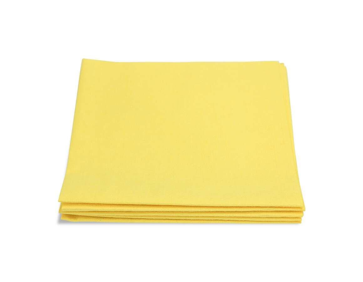Cloths: Microfibre cloths Professional, pack of 5 + yellow