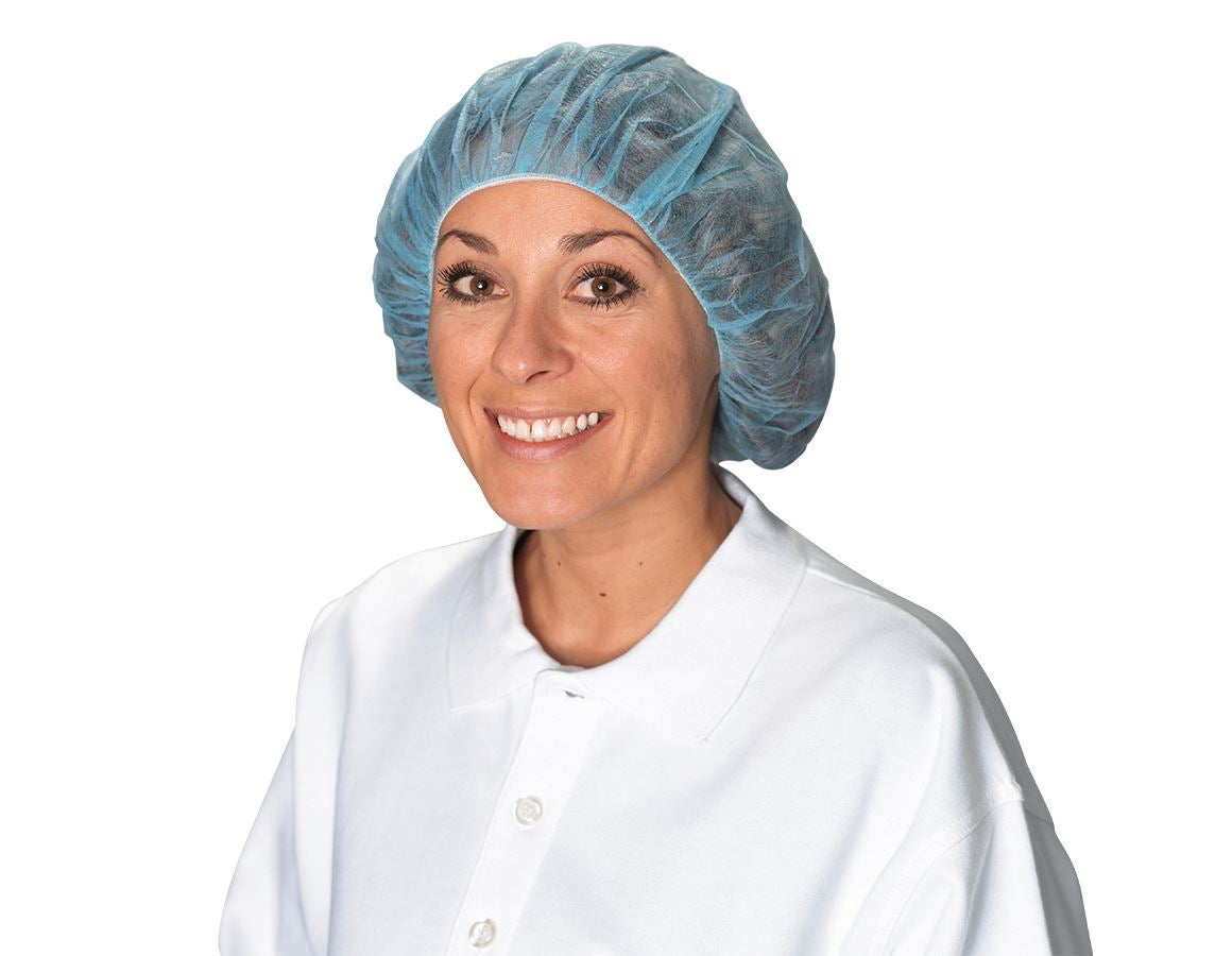 Disposable Clothing: Bonnet Lady Top + blue