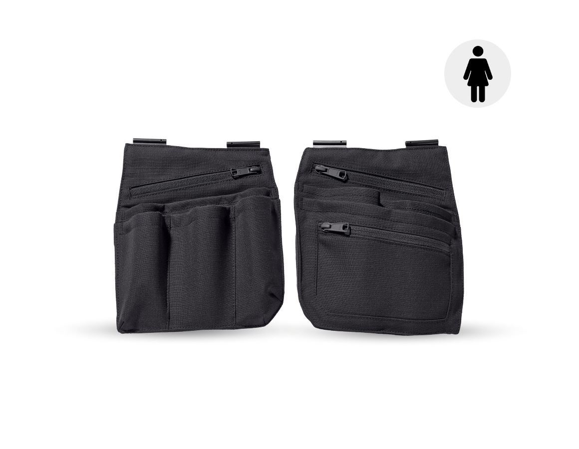 Accessories: Tool bags e.s.concrete solid, ladies' + black