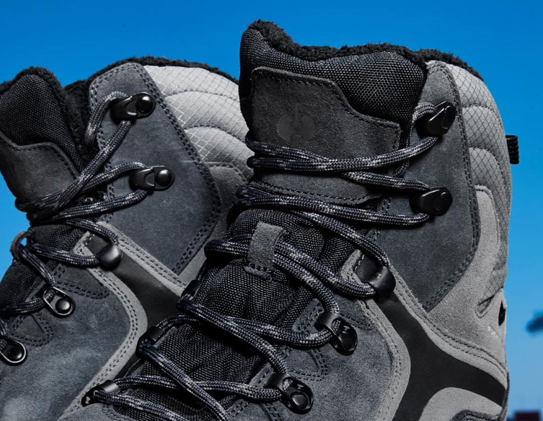 Winter shoes: O6 Work boots e.s. Culio + graphite/cement 2