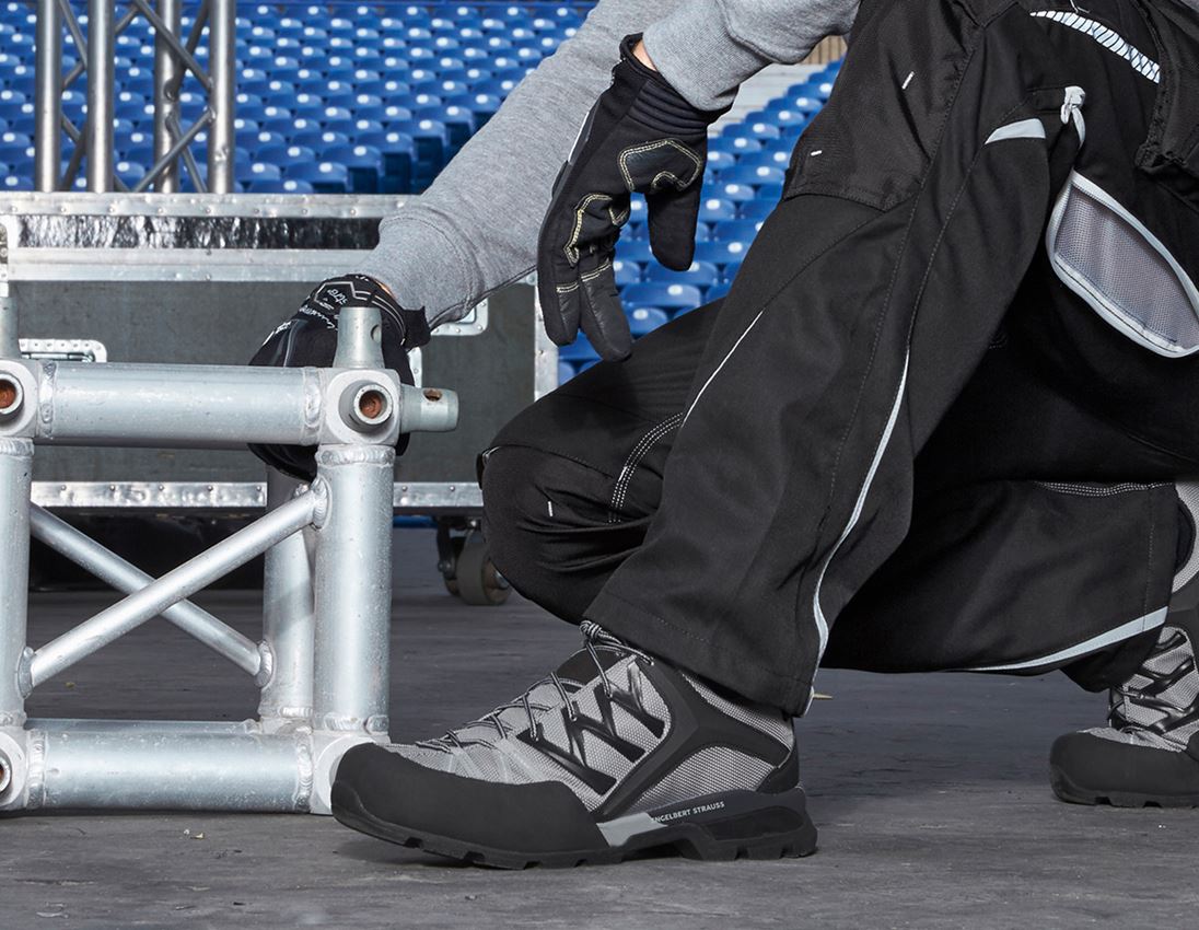 O2: e.s. O2 Work shoes Setebos low + black/platinum 1