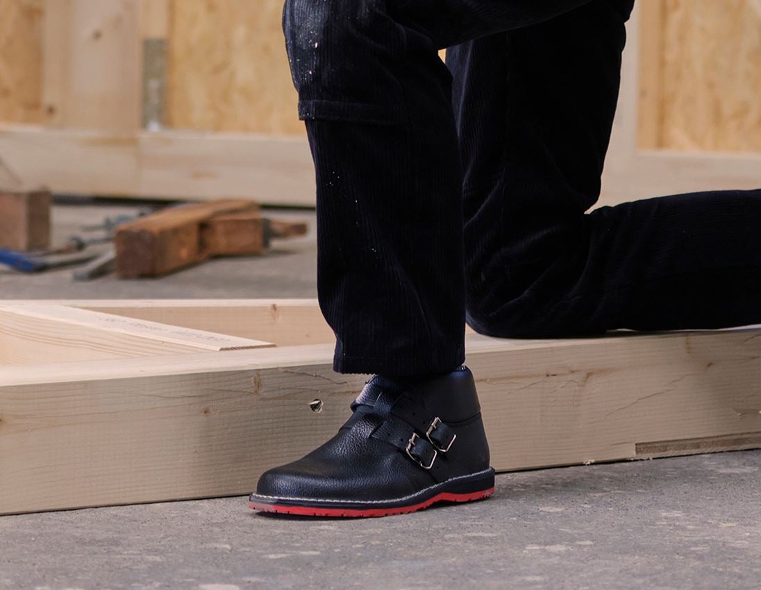 Other Work Shoes: Roofer's shoes Roof-Runner + black