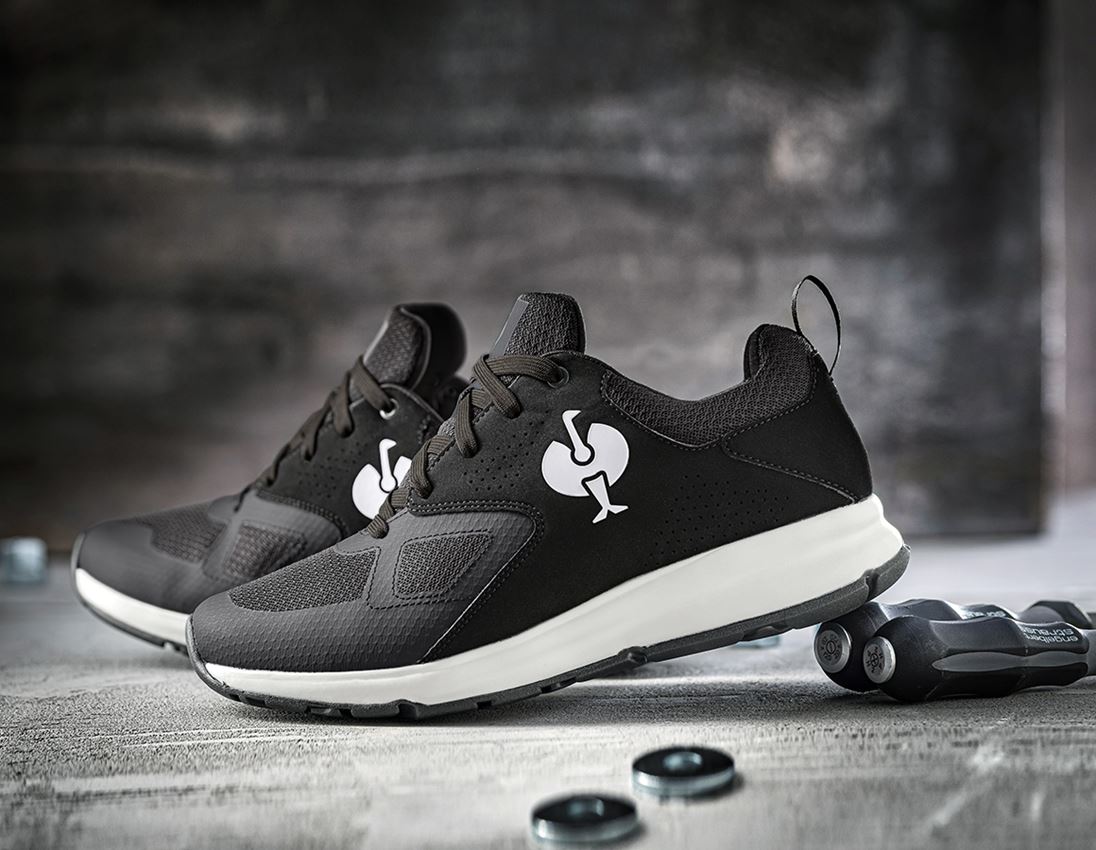 O1: O1 Work shoes e.s. Horen II + oxidblack/dovegrey