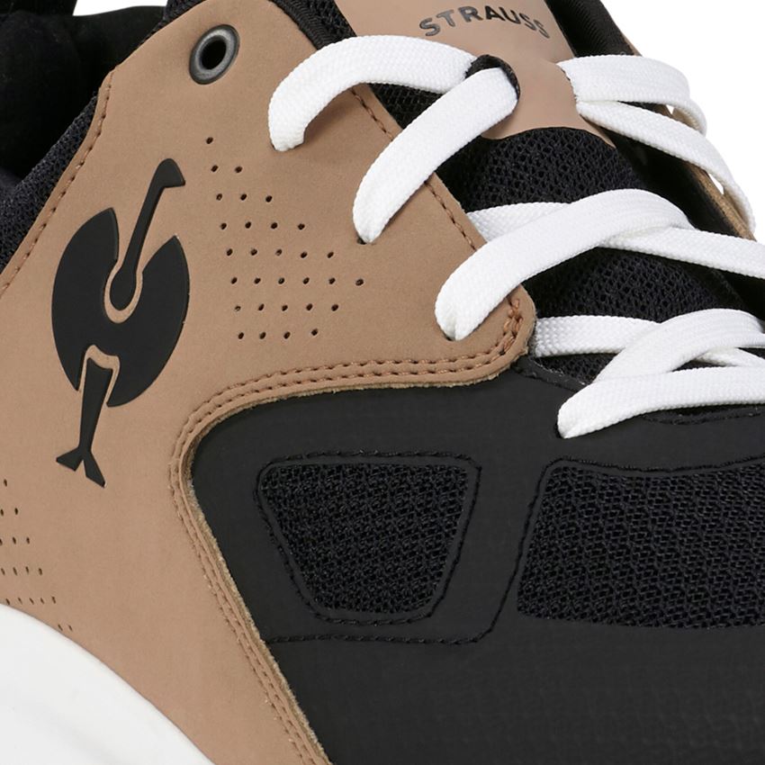 O1: O1 Work shoes e.s. Horen II + oxidblack/chamoisbrown 2