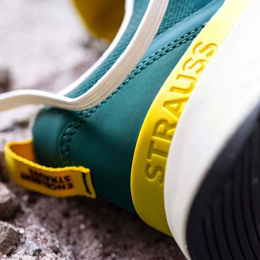 Safety Shoes: SB Safety shoes e.s. Comoe low + emeraldgreen/chromeyellow 2