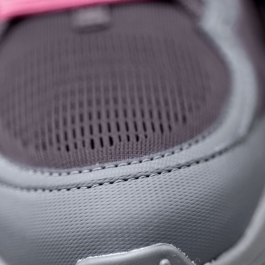 Hospitality | Catering: O6 Work shoes e.s. Poli low + basaltgrey/tarapink 2