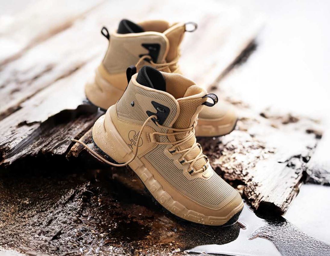 O6: O6 Work boots e.s. Brixen mid + almondbrown 1
