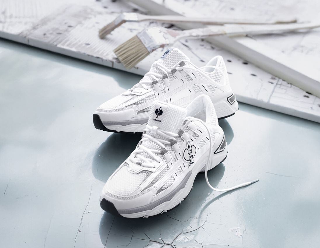 Work Shoes: O1 Work shoes e.s. Lewistown low + white 1