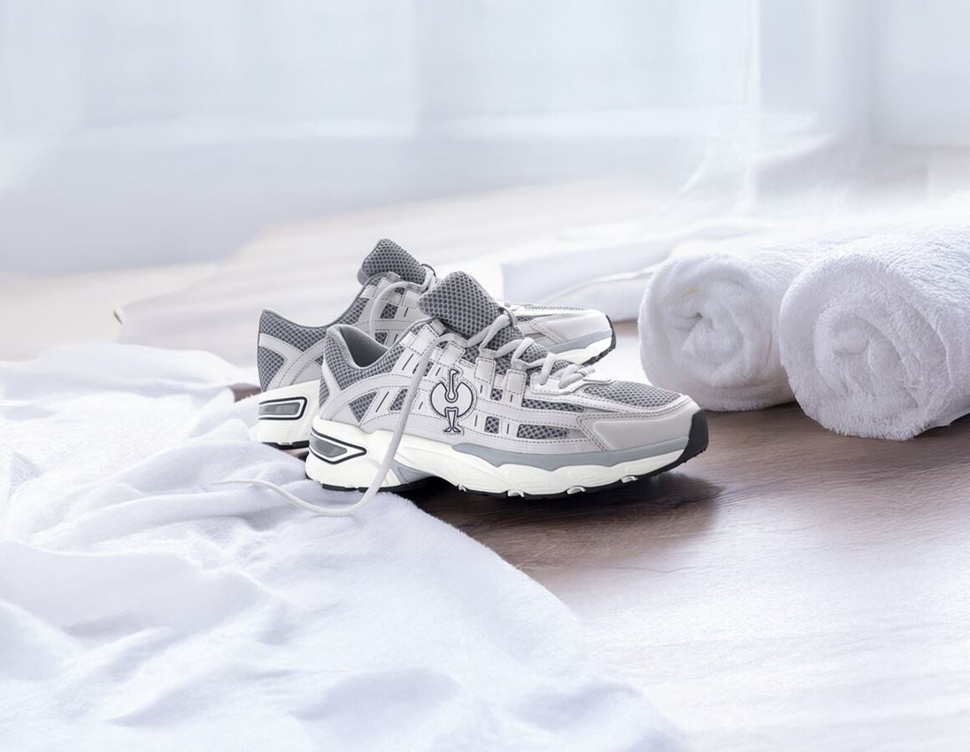 Work Shoes: O1 Work shoes e.s. Lewistown low + pearlgrey